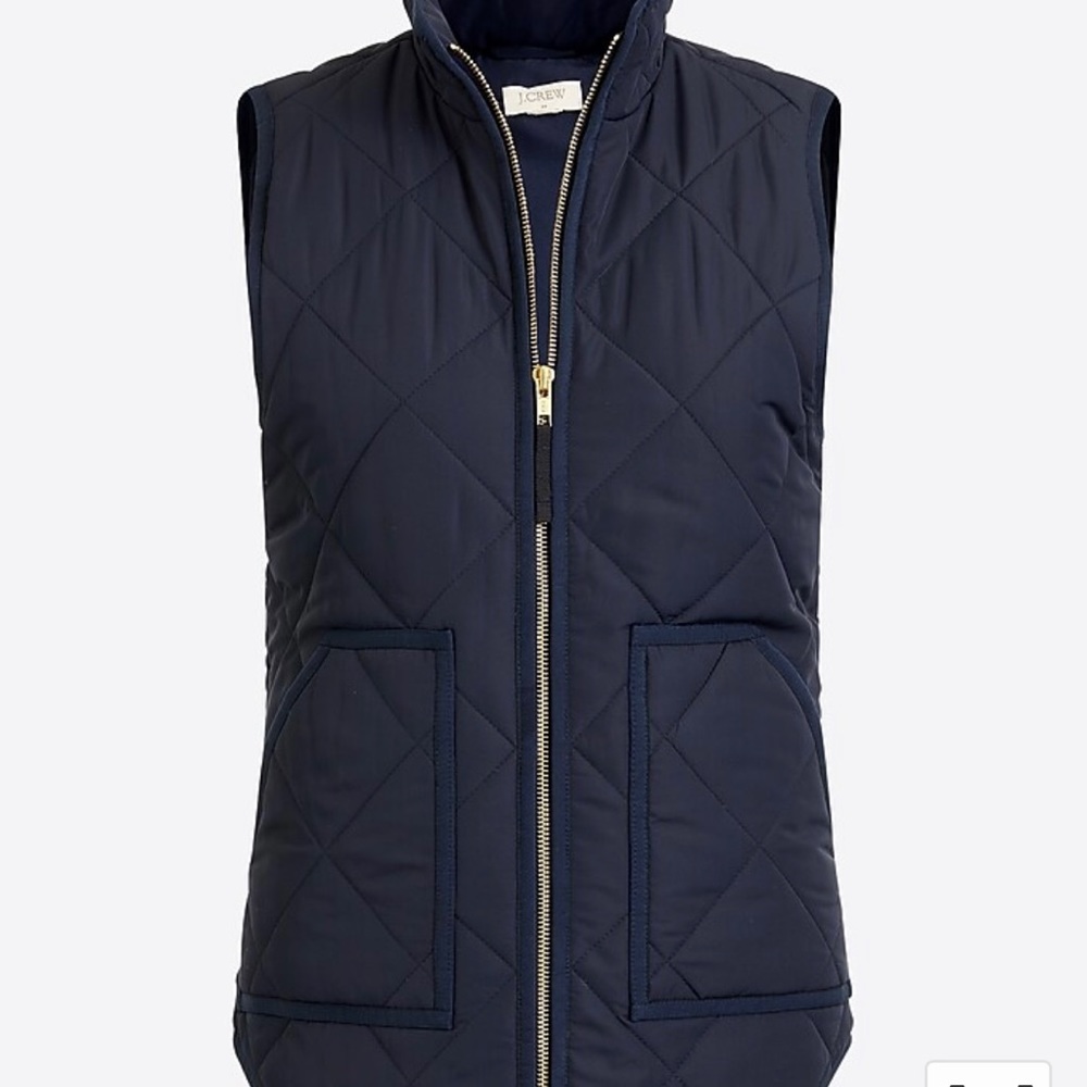 J. Crew Factory Quilted Puffer Vest